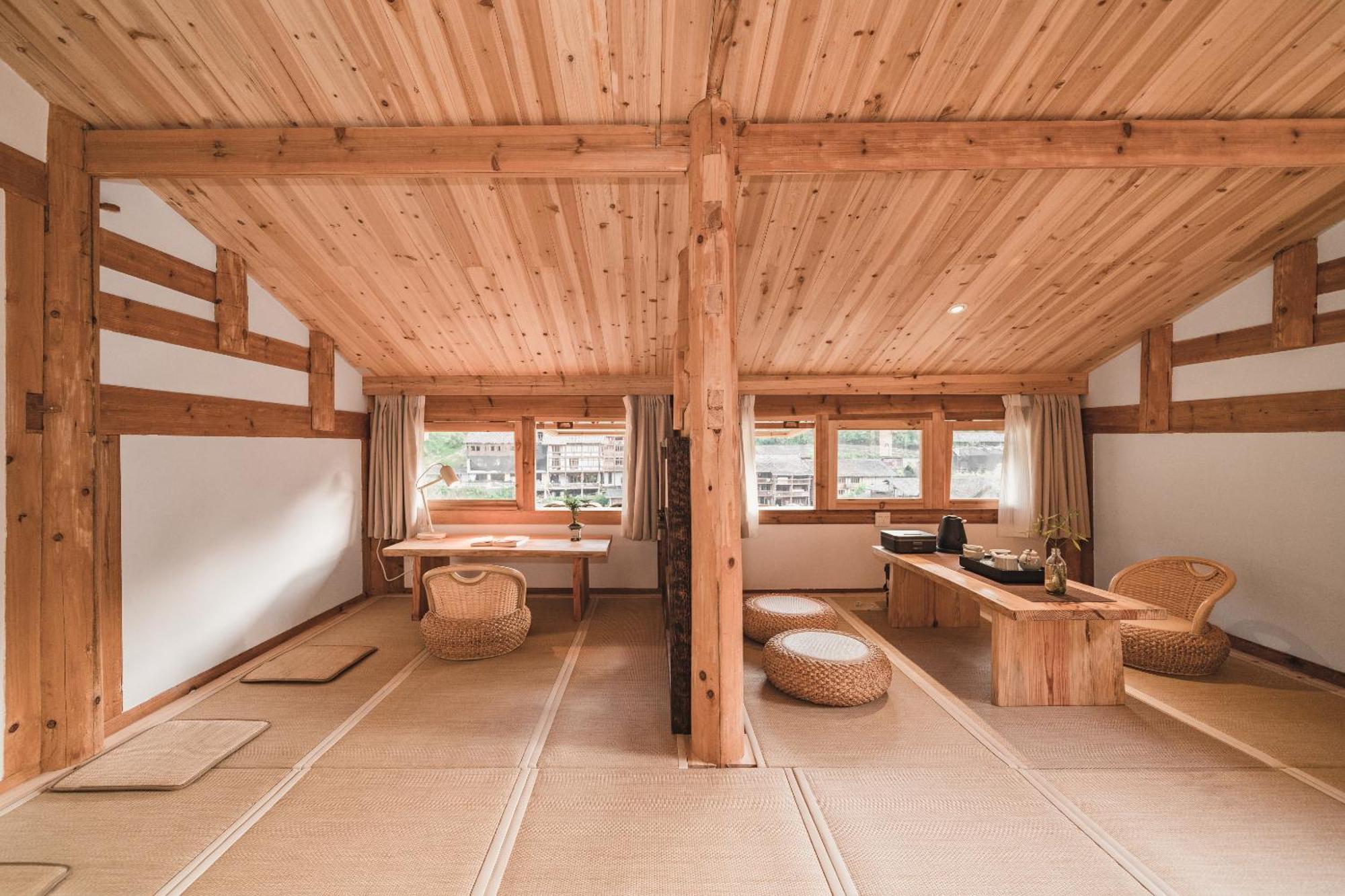 肇兴溪舍山堂 Creekside Inn Liping Kültér fotó