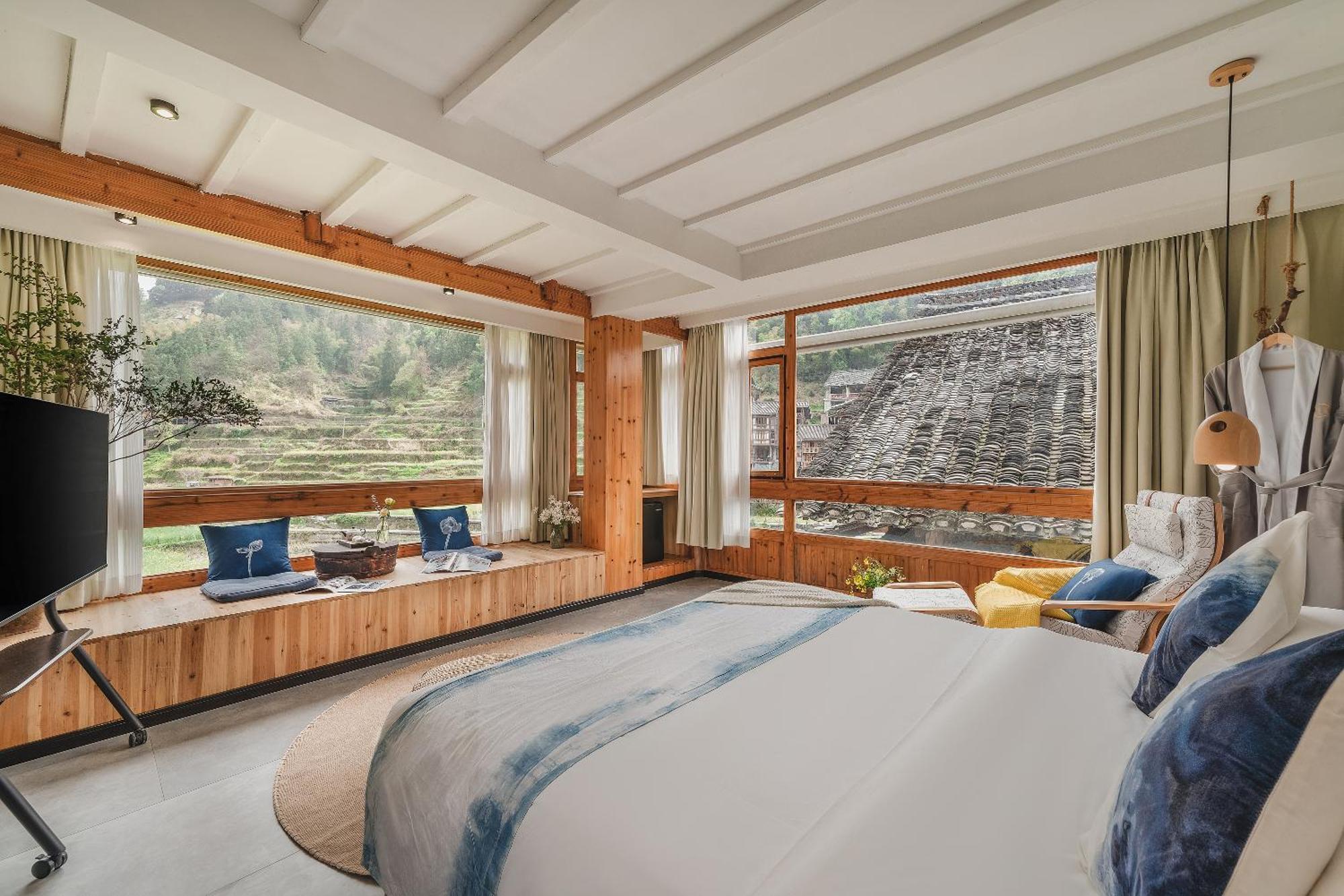 肇兴溪舍山堂 Creekside Inn Liping Kültér fotó